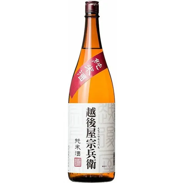 新潟銘醸 越後屋宗兵衛 純米 1.8L瓶